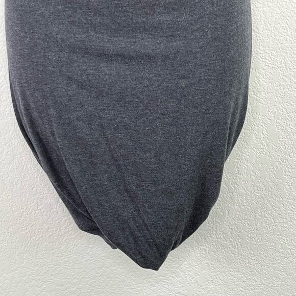 T Alexander Wang Chamoisee Gray Twisted Bubble Knee Length Mini Skirt XS/Small - Picture 6 of 12